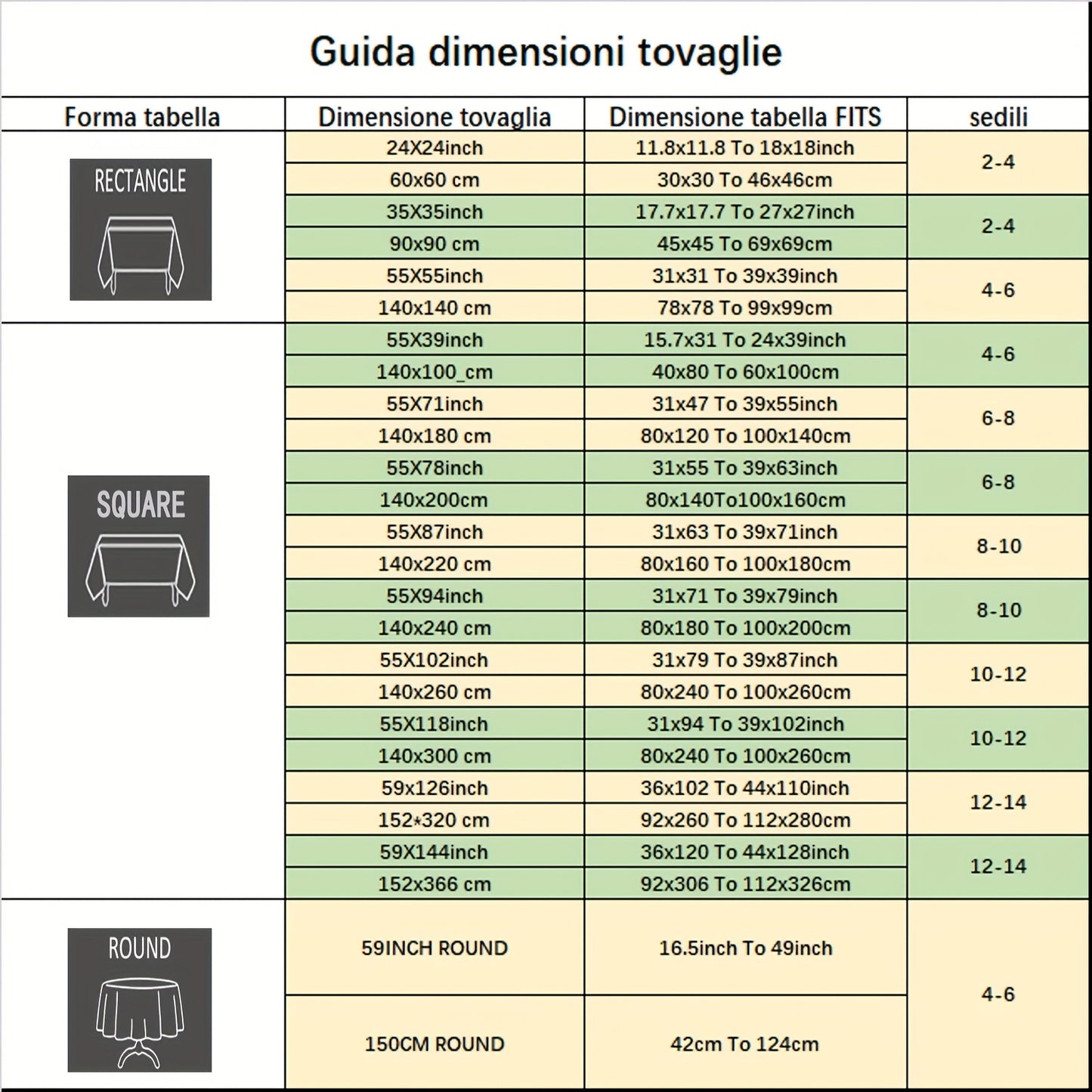 Tovaglia Misto Lino. Tinta unita e antipolvere. Tovaglie frange beige. Adatta per sala da pranzo, sala cerimonie, buffet e sala tè